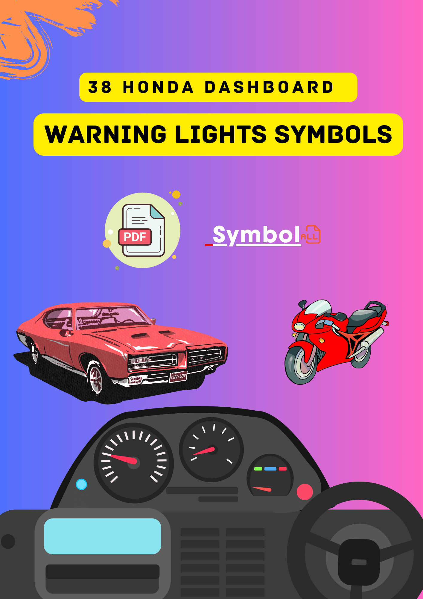 Honda Dashboard Warning Lights Symbols PDF