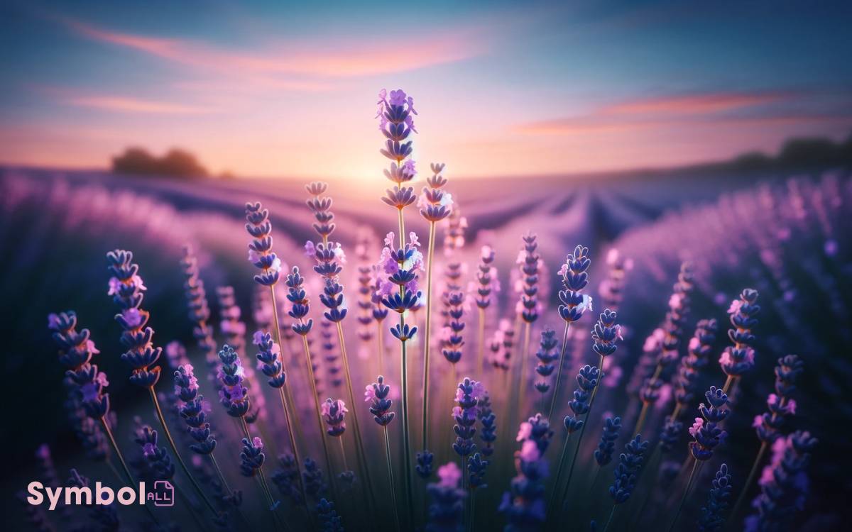 Lavender Serenity and Grace