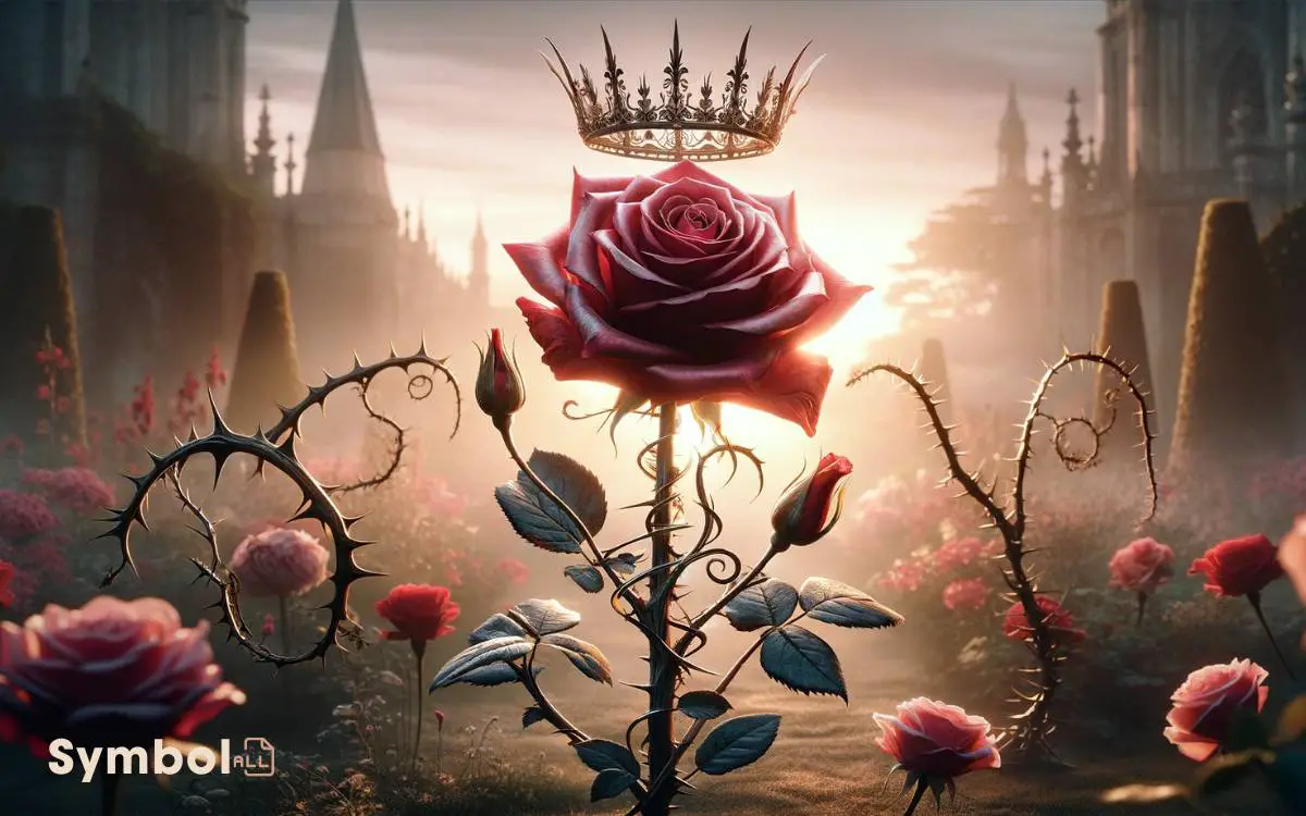 The Symbolic Queen Rose