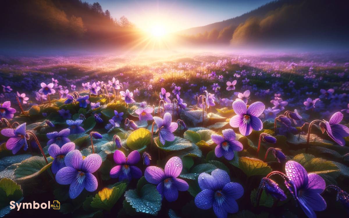 Violets Modesty and Fresh Starts