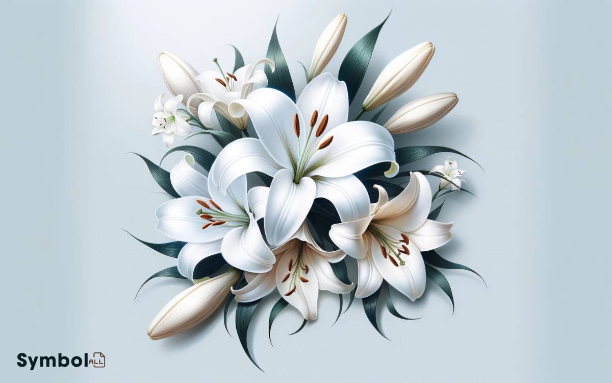 White Lilies Purity and Rebirth