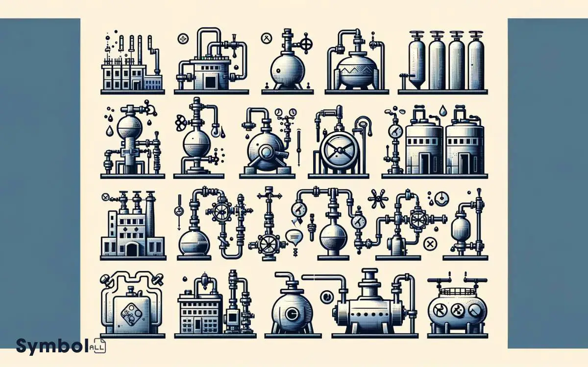 chemical engineering flow diagram symbols