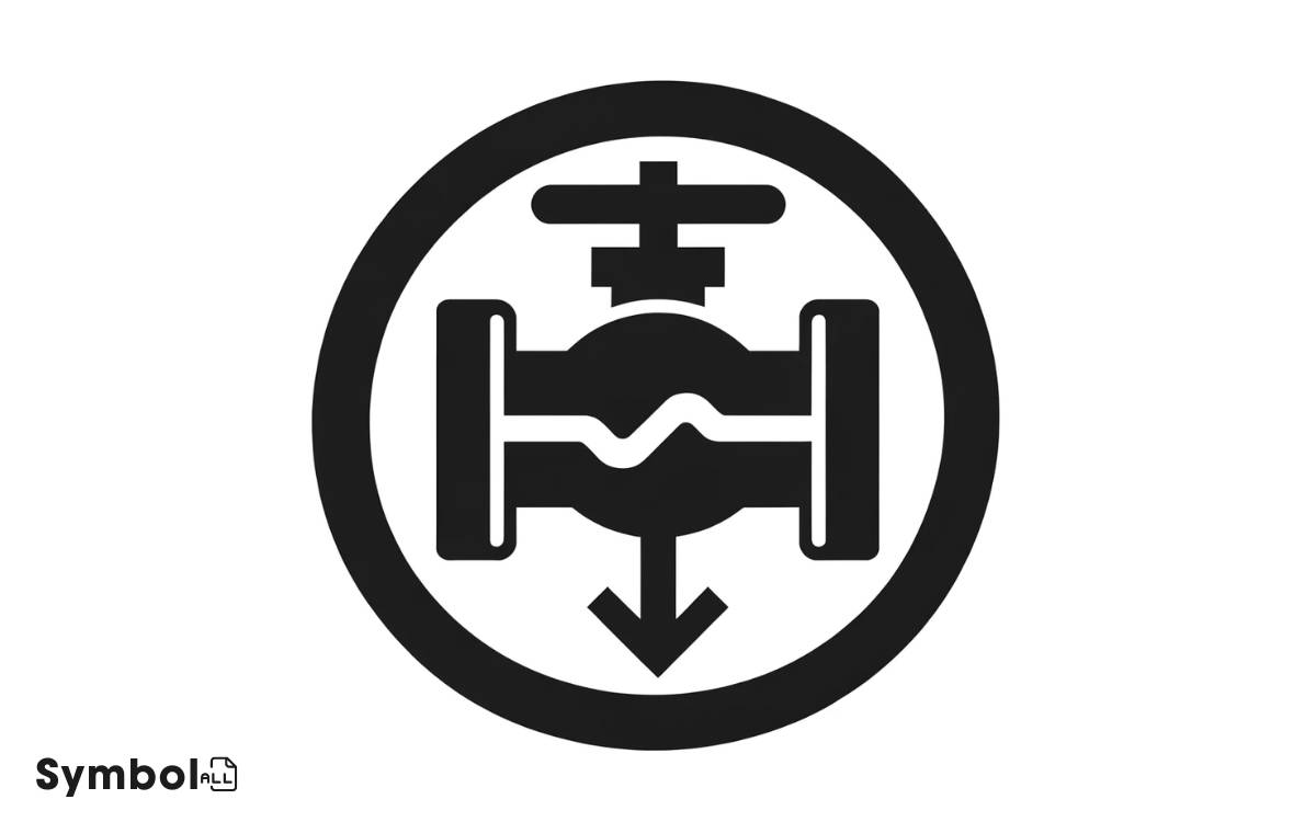 hydraulic check valve symbol direction flow