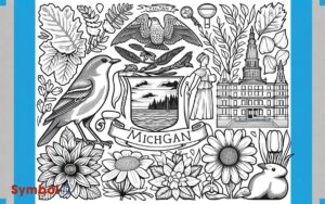 michigan state symbols coloring pages