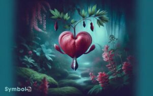 symbolism of bleeding heart flower