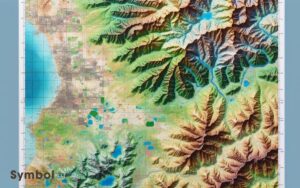 topographic map colors and symbols