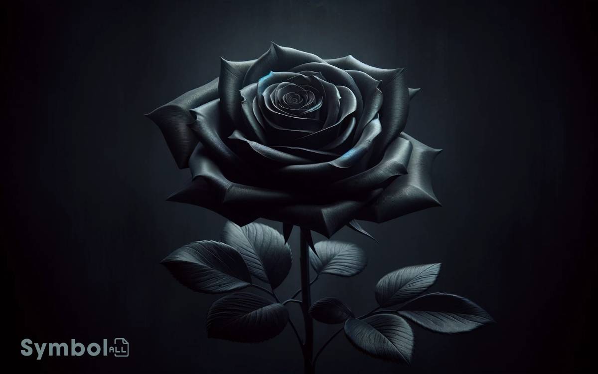 what color rose symbolizes death