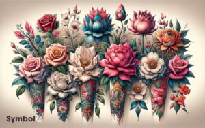 what do flower tattoos symbolize