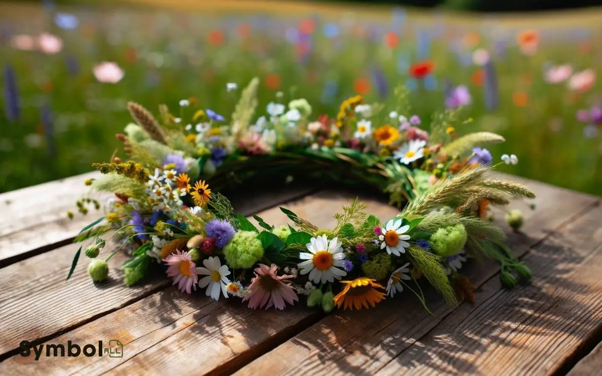 what does a flower crown symbolize