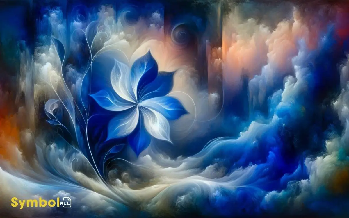 what does blue flower symbolize