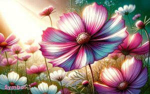 what does cosmos flower symbolize