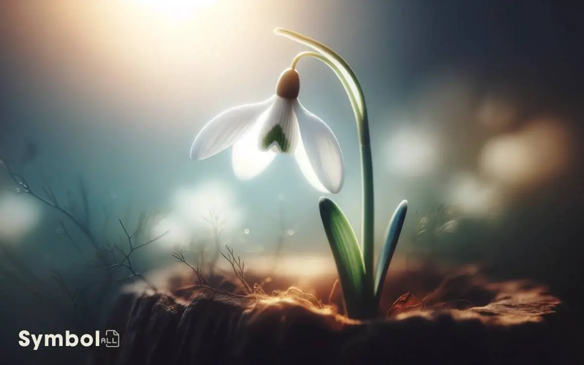 what does snowdrop flower symbolize