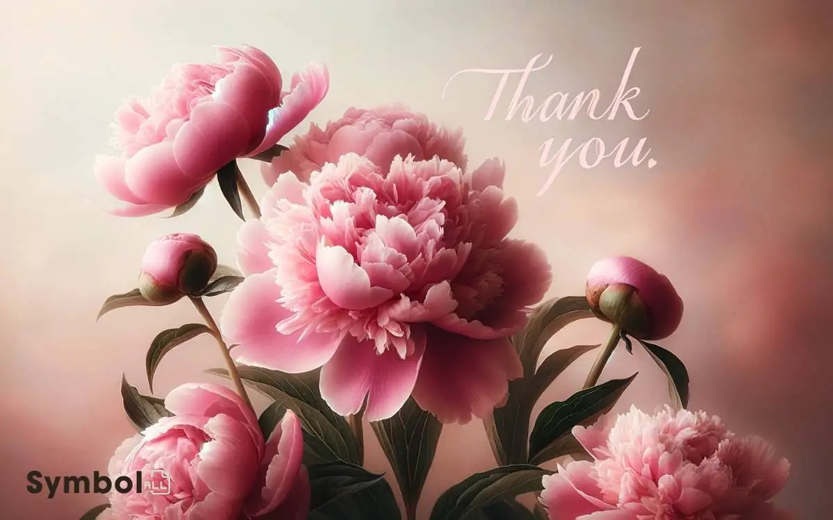 what flower symbolizes thank you