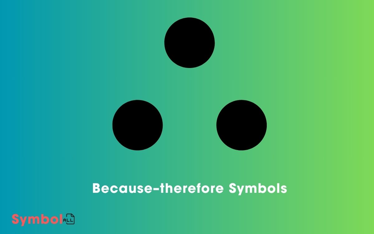 Because–therefore Symbols