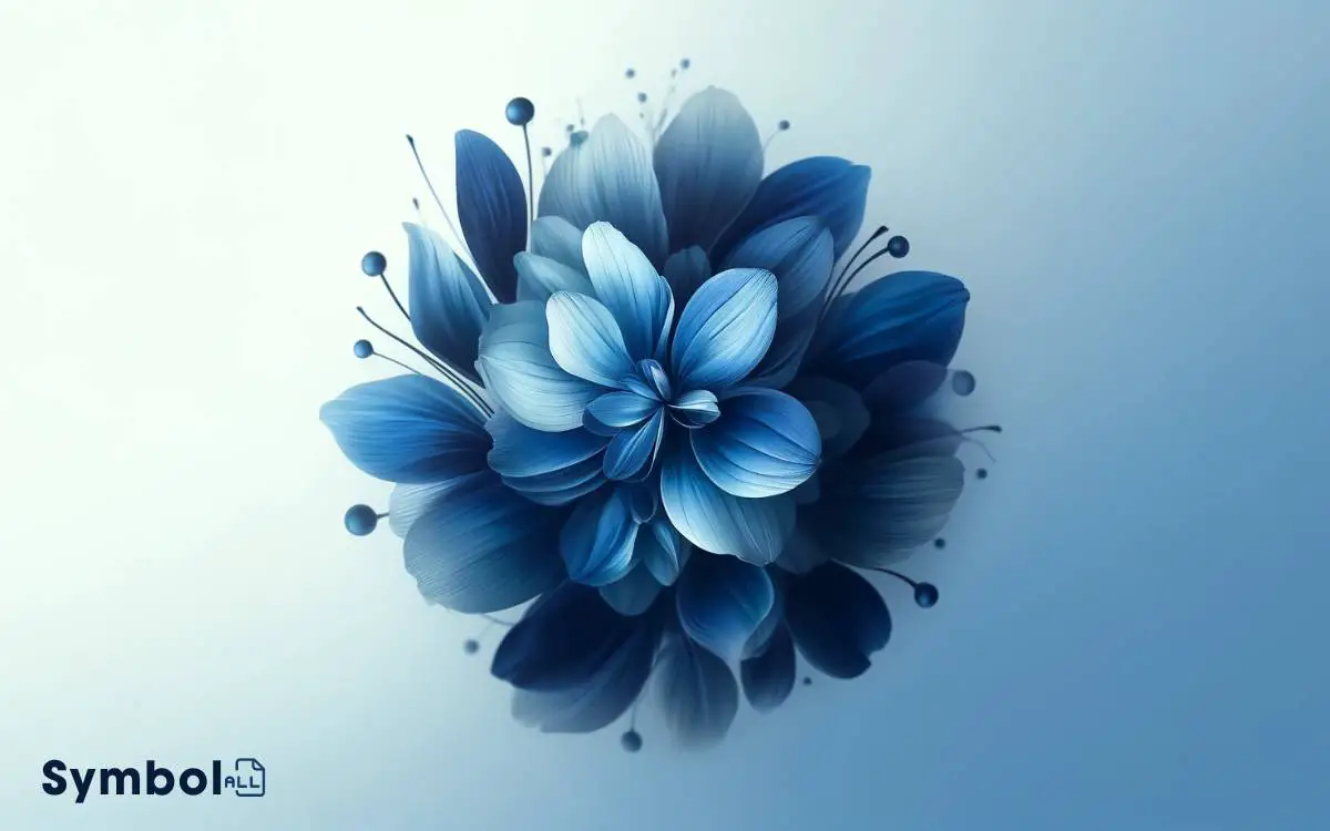 Blue Petals: Serenity and Trust