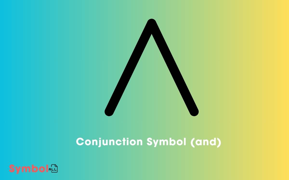 Conjunction Symbol and