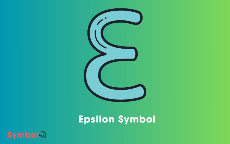 Epsilon Symbol