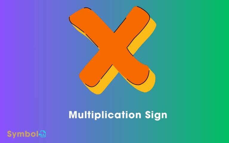 Multiplication Sign