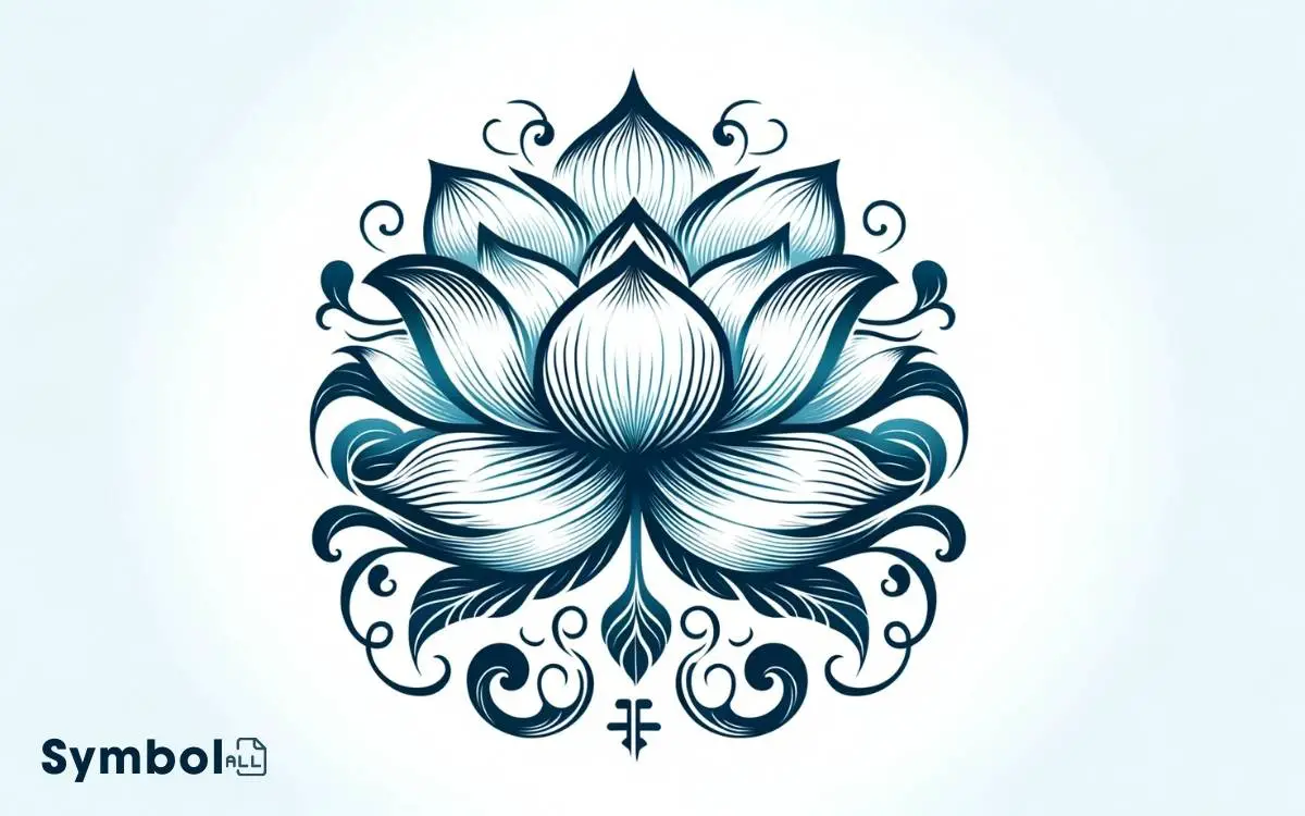 chinese symbol for lotus flower