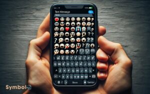 text message faces using symbols