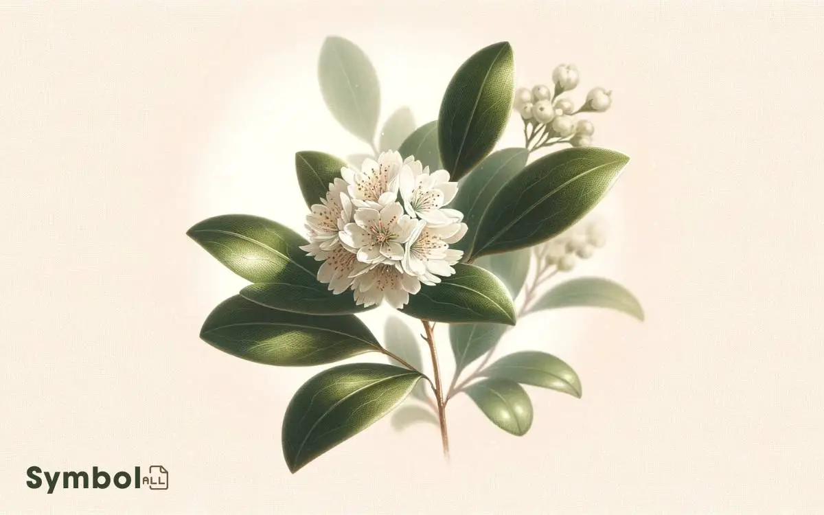 what does a myrtle flower symbolize