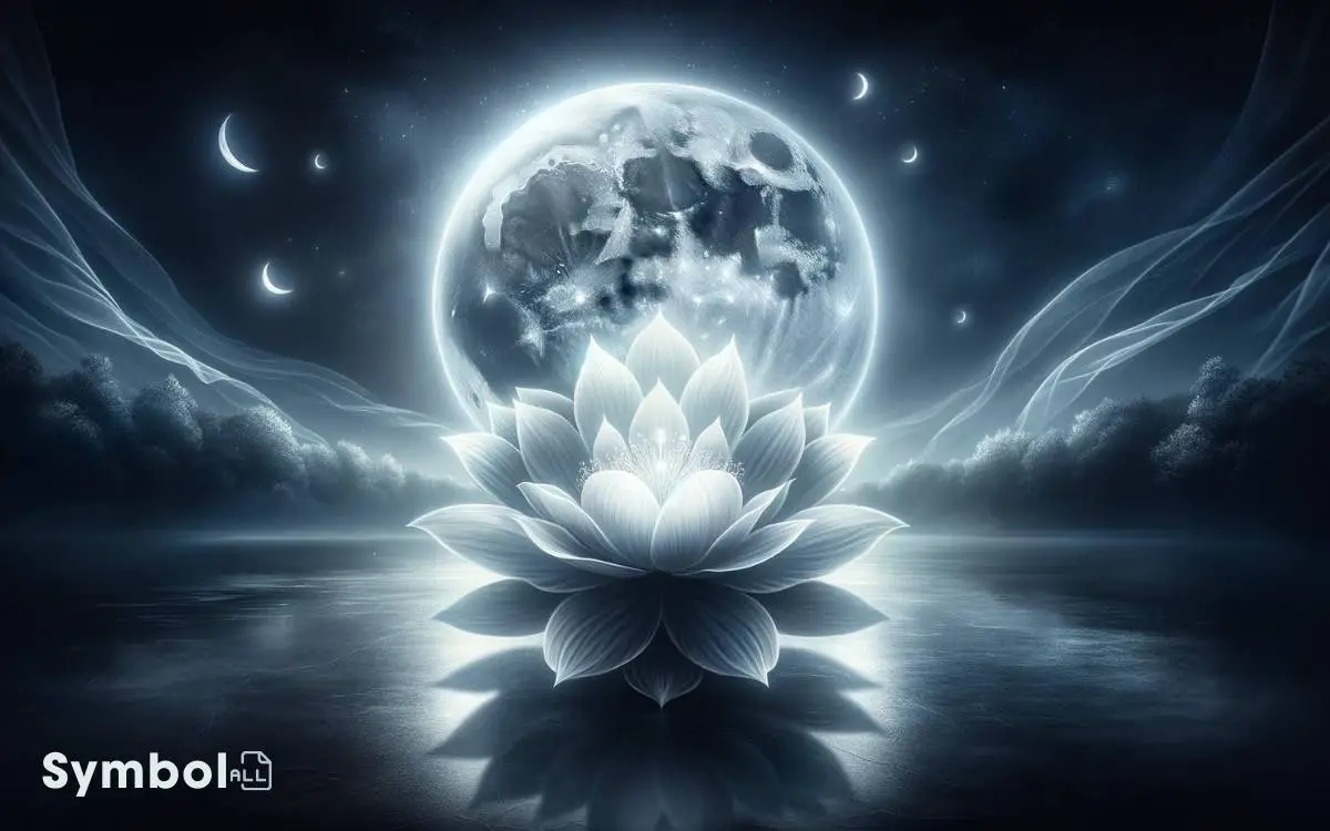 what flower symbolizes the moon