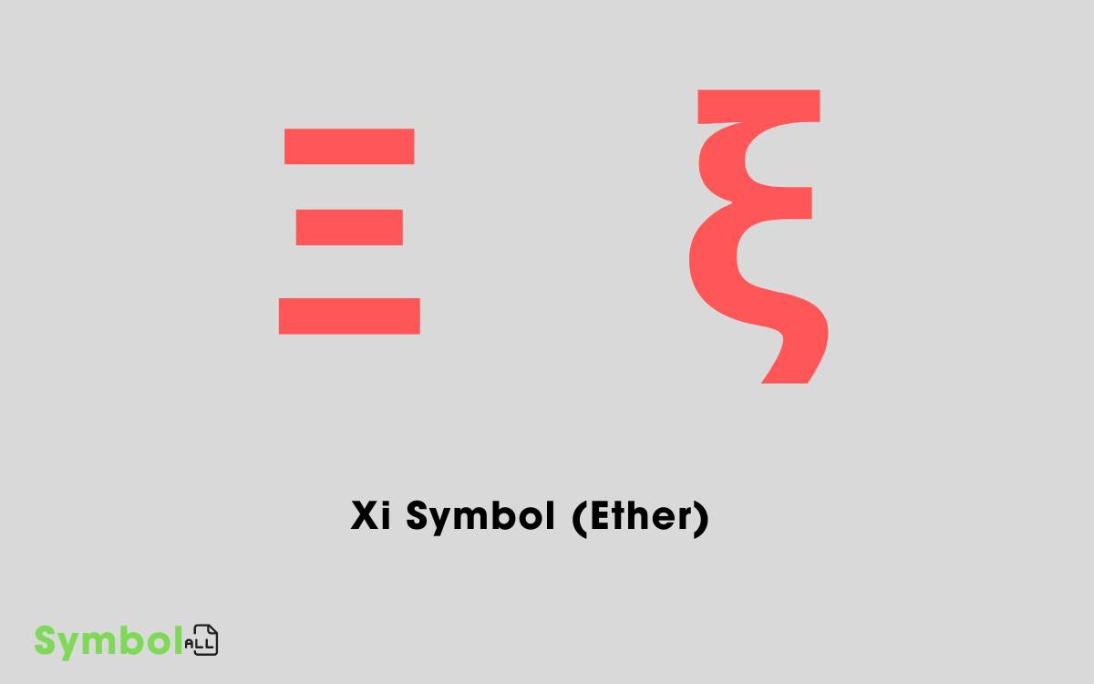 Xi Symbol Ether