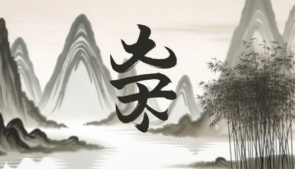 chinese inner strength symbol