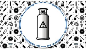 compressed gas hazard symbol