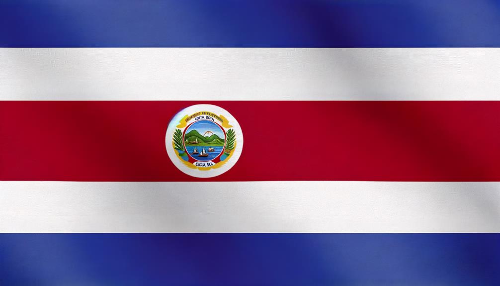 costa rica flag symbolism