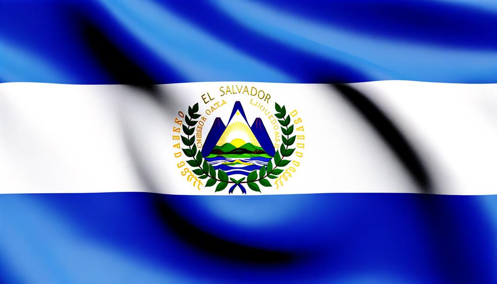 el salvador flag significance