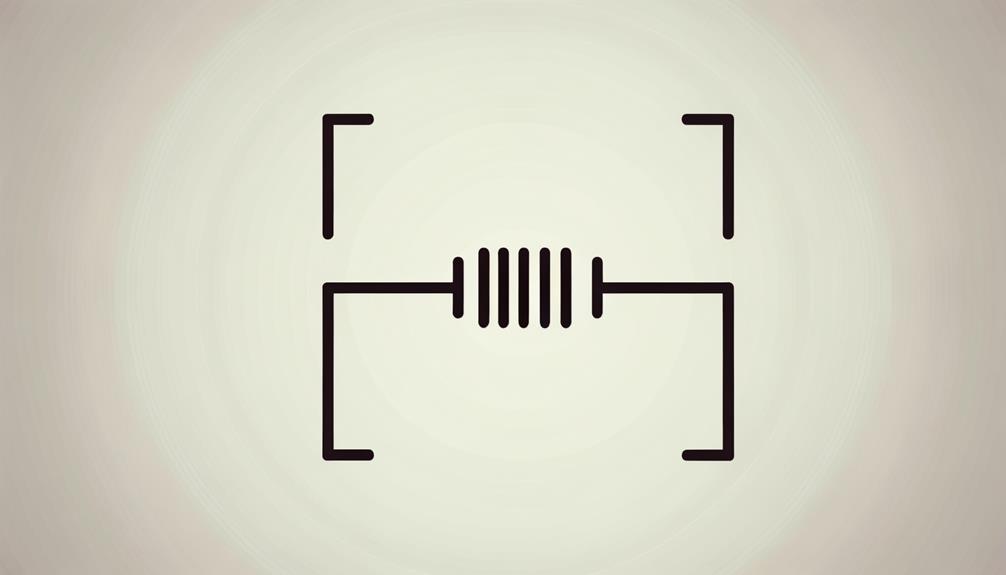 electronic circuit component representation