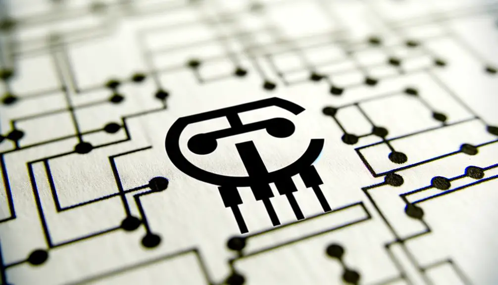 electronic component illustration detail