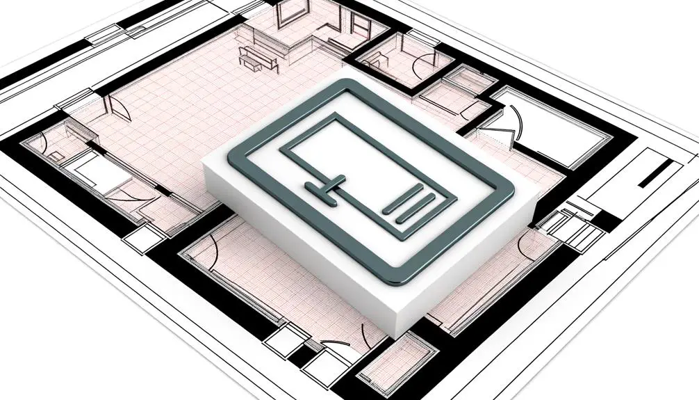 floor plan door symbols