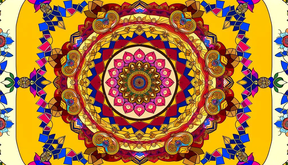 intricate spiritual symbol art