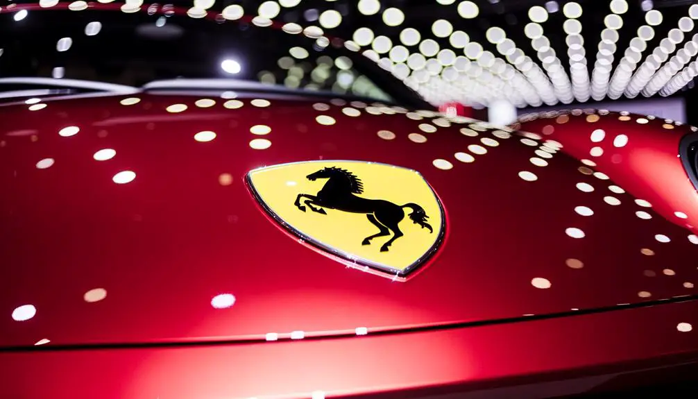 italian luxury car emblem