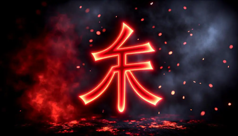 japanese symbol for fire