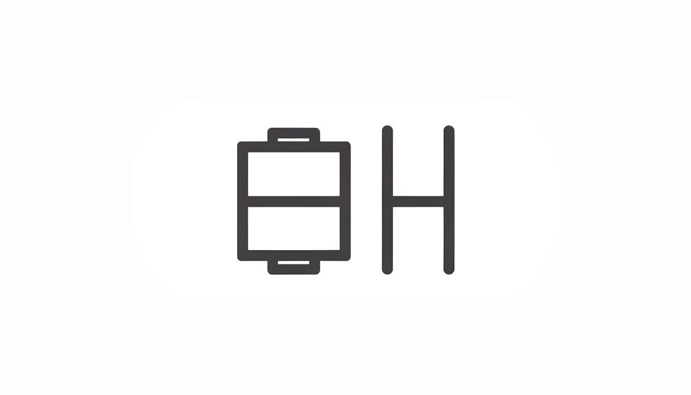simple battery indicator icon