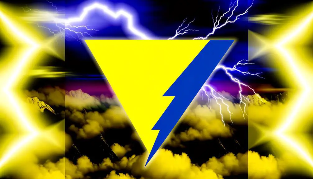 symbolism of triangle lightning