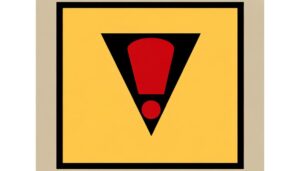 warning of potential danger