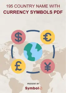 Currency Symbols With Country Name