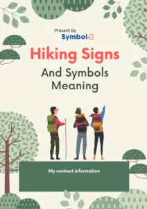 Hiking Signs And Symbols