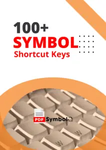 Symbol Shortcut Keys